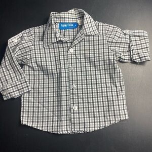 Happy Fella button down dress shirt size 12 month